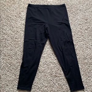 Simply Vera Wang Black Leggings